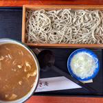 カレーつけ麺(手打ちそば処 つかさ庵 )