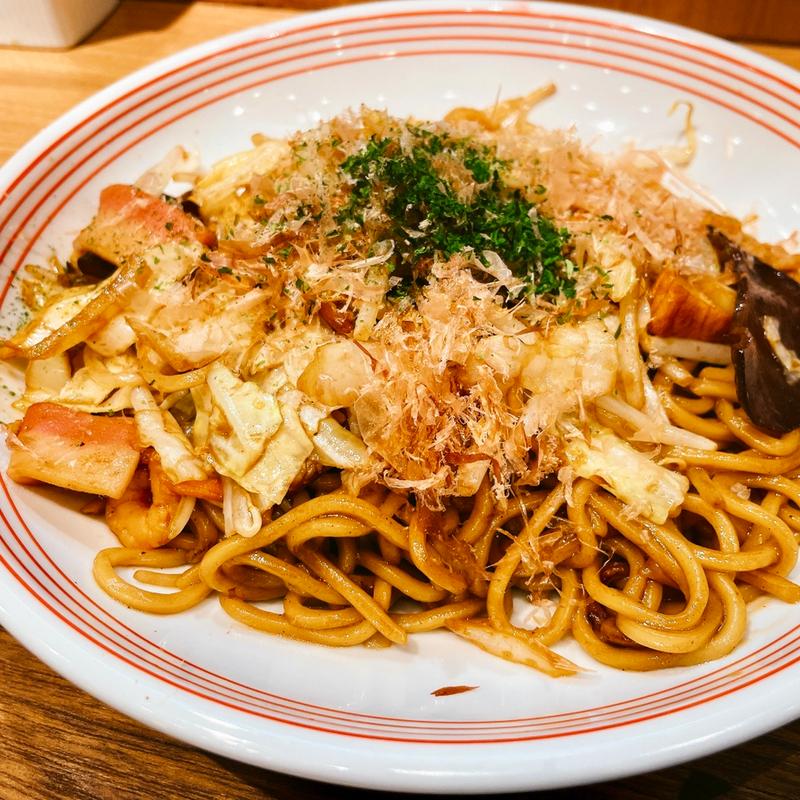 リンガーハットの焼きそば(リンガーハット 梅田店)