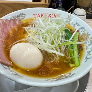 だし味玉醤油あっさり(ラーメン専科 竹末食堂)