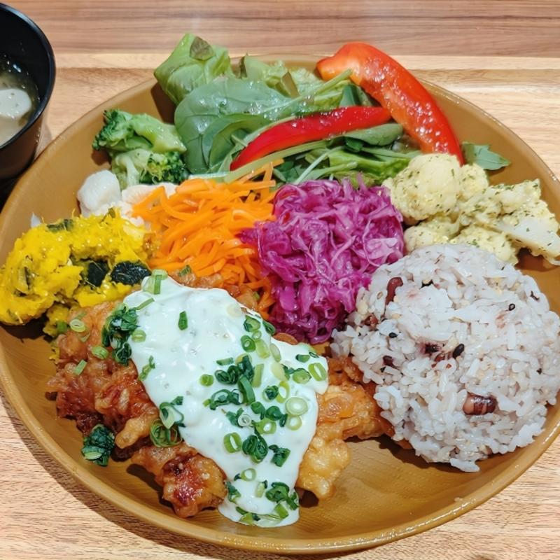 タニタカフェ+定食 チキン南蛮(鳥O食堂×タニタカフェ イオンモール四條畷店)