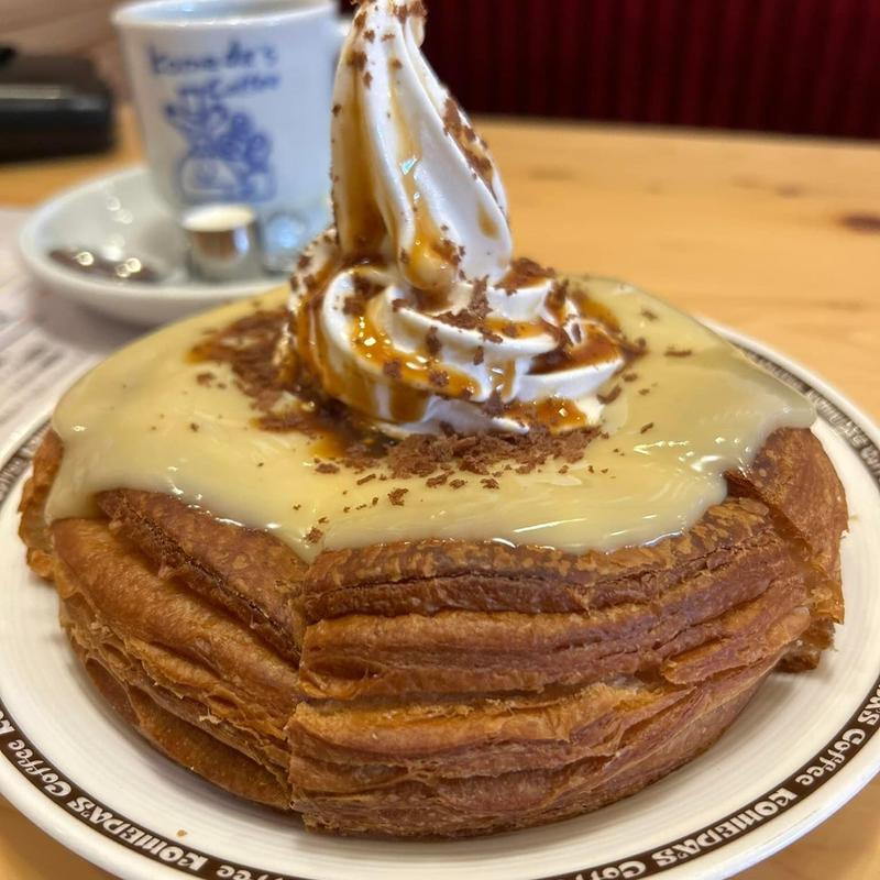 東京バナ奈シロノワール(コメダ珈琲店 向ヶ丘遊園店 （コメダコーヒーテン）)