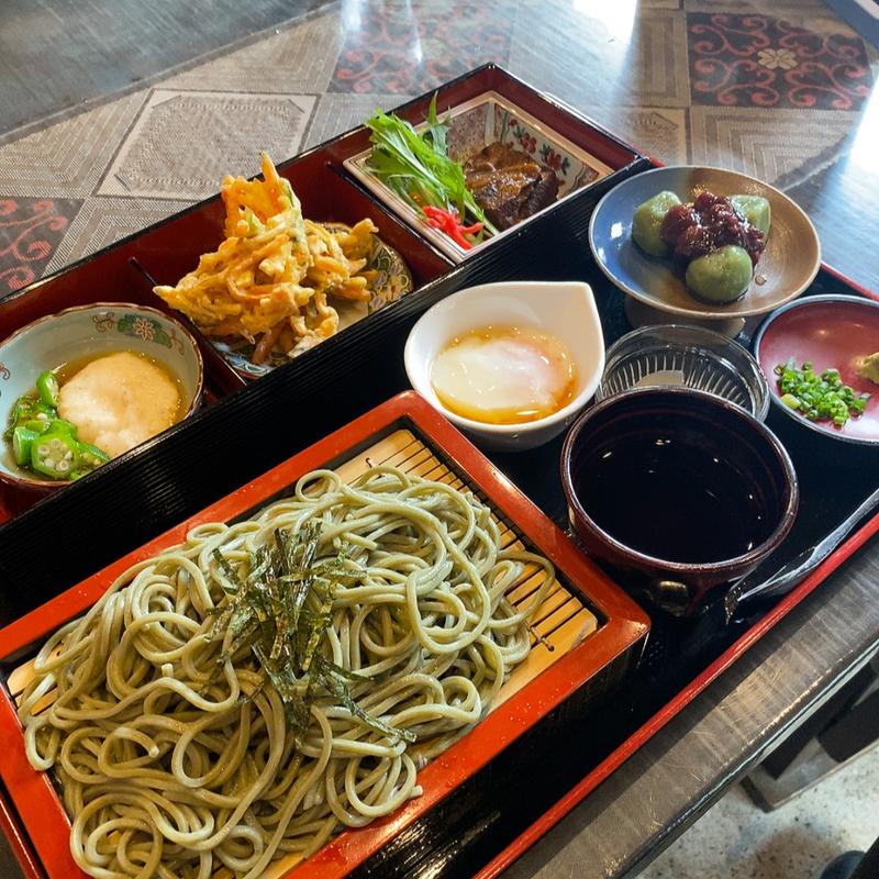 奄美薬膳そばセット(奄美薬膳 つむぎ庵)