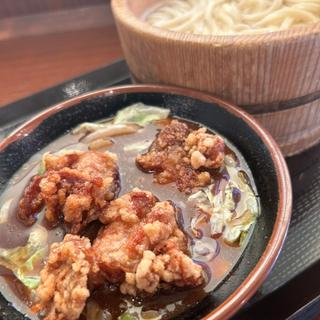 わがまち釜揚げうどん(鶏焼肉つけ汁)