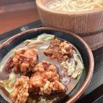 わがまち釜揚げうどん(鶏焼肉つけ汁)