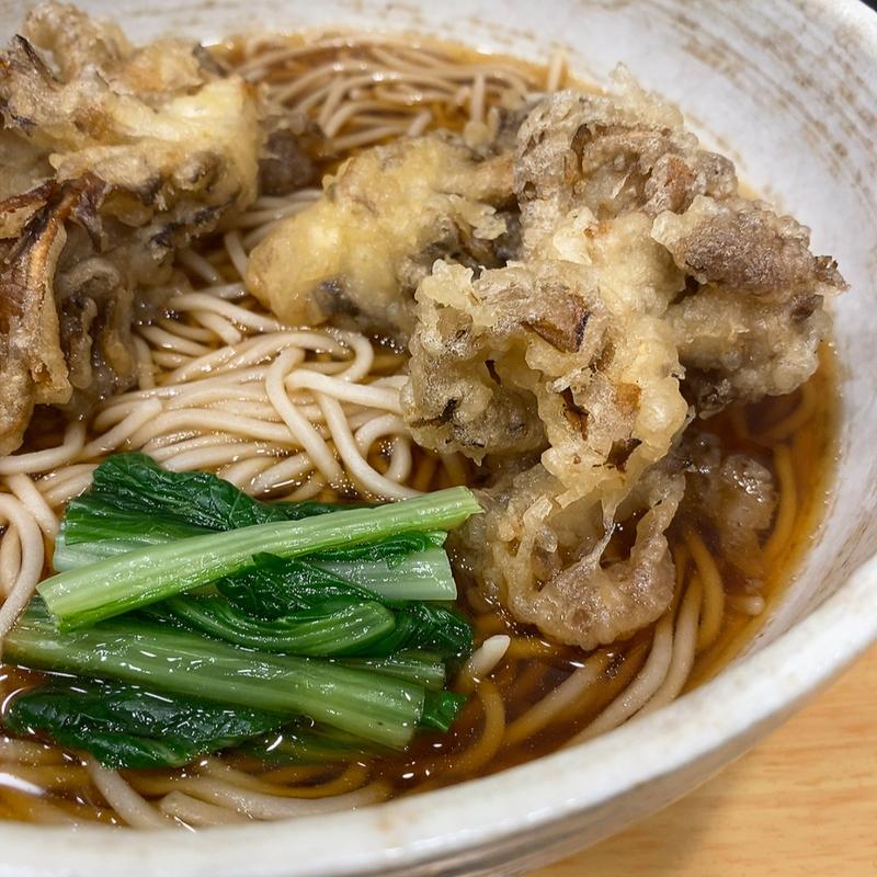 舞茸天そば(小諸そば 赤坂店)