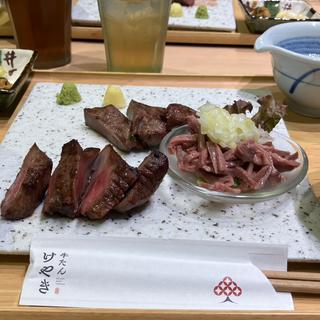 牛タン3種盛り定食