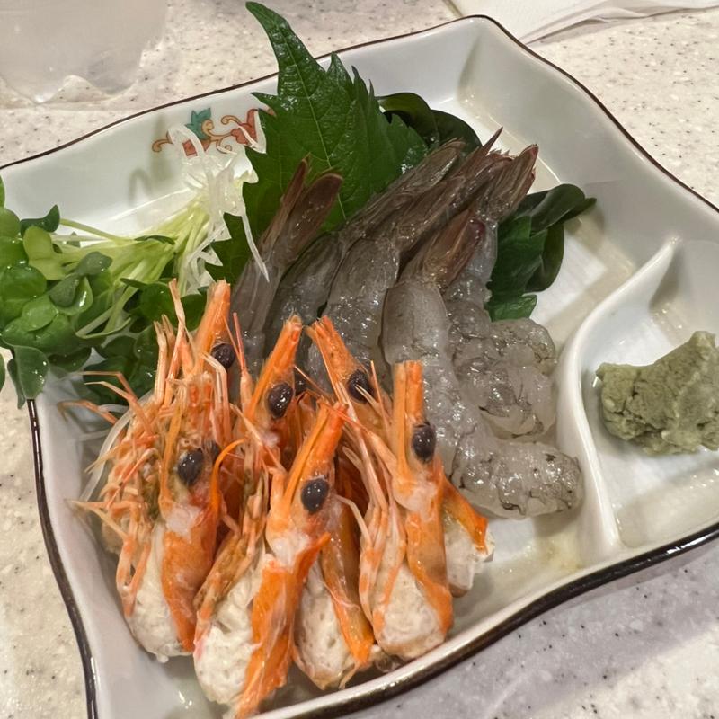 がんさ海老の刺身(とりさだ)