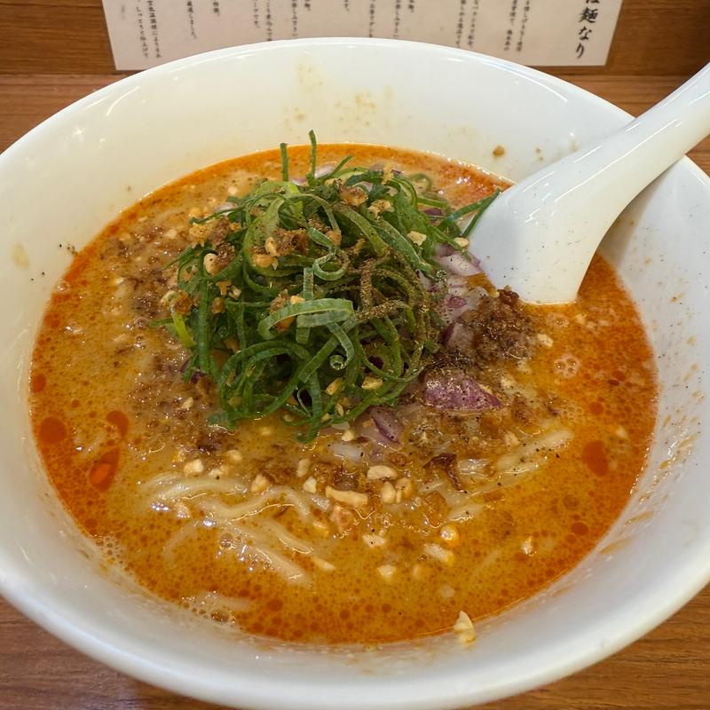 濃厚担々麺(らぁ麺 時は麺なり 経堂店)