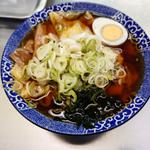 チャーシュー麺　ワンタントッピング(西新井らーめん)