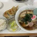 醤油ラーメン餃子ライスセット