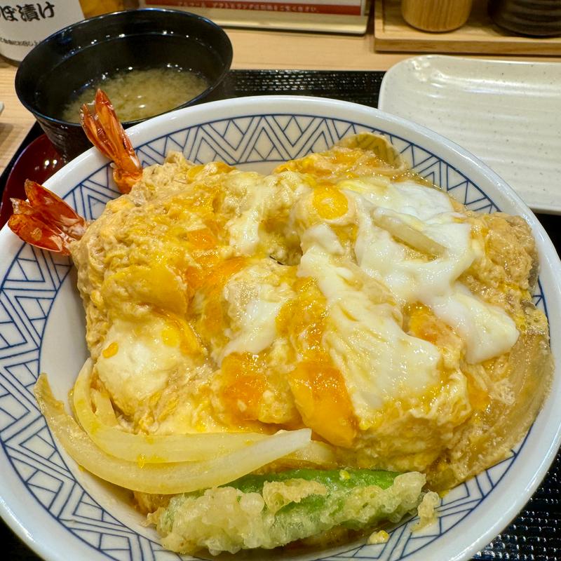 天とじ丼(天ぷら食堂ゑびす)