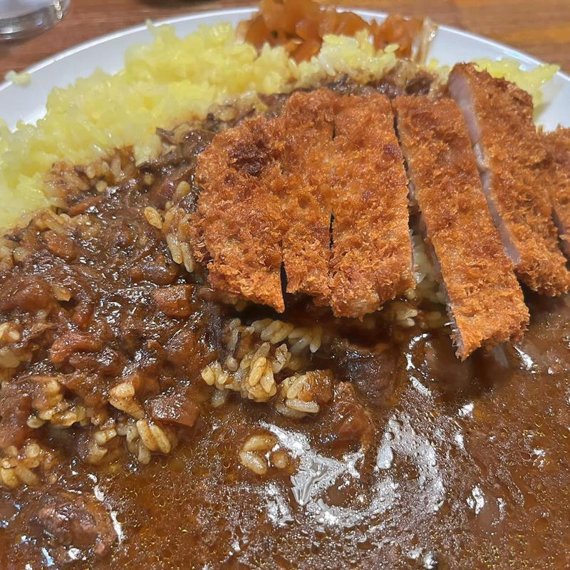 ロースカツカレー(カレー いっとっ亭)