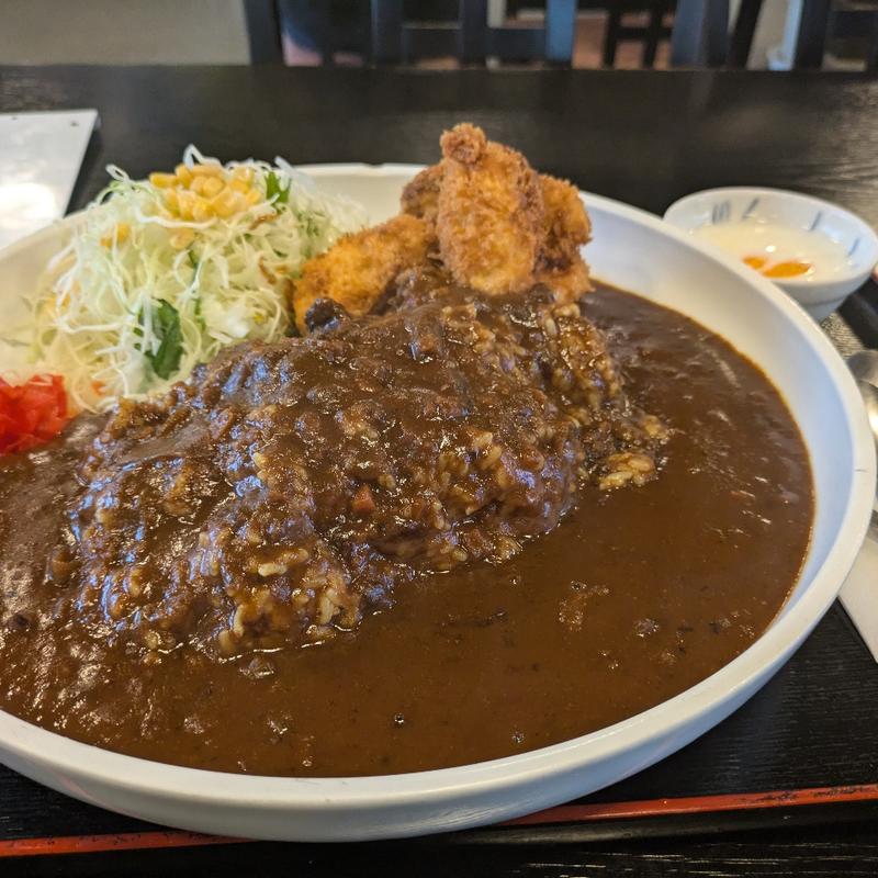 牡蠣フライカレー(みどり食堂 )
