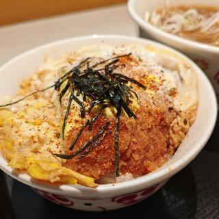 ミニカツ丼 そばセット(いろり庵きらく 大崎店)