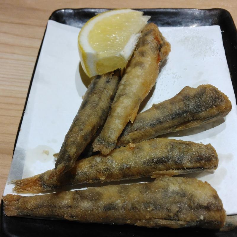 メヒカリの唐揚げ( 酔い来い 川崎駅前店)