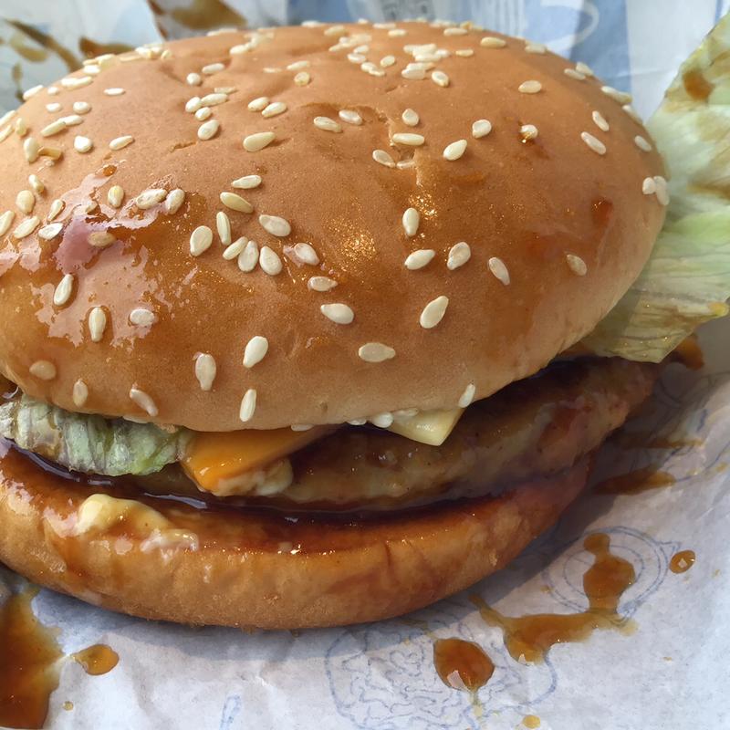 チーズチーズてりやきマックバーガー(マクドナルド 仙台黒松店)