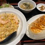 エビチャーハン+餃子4個セット