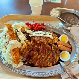 メジャーカレー　Mサイズ(ゴーゴーカレー Pasar羽生スタジアム)