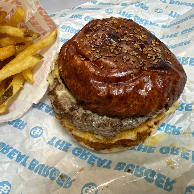 ヒッコリーバーガー(the great burger stand ザ グレート バーガー スタンド)