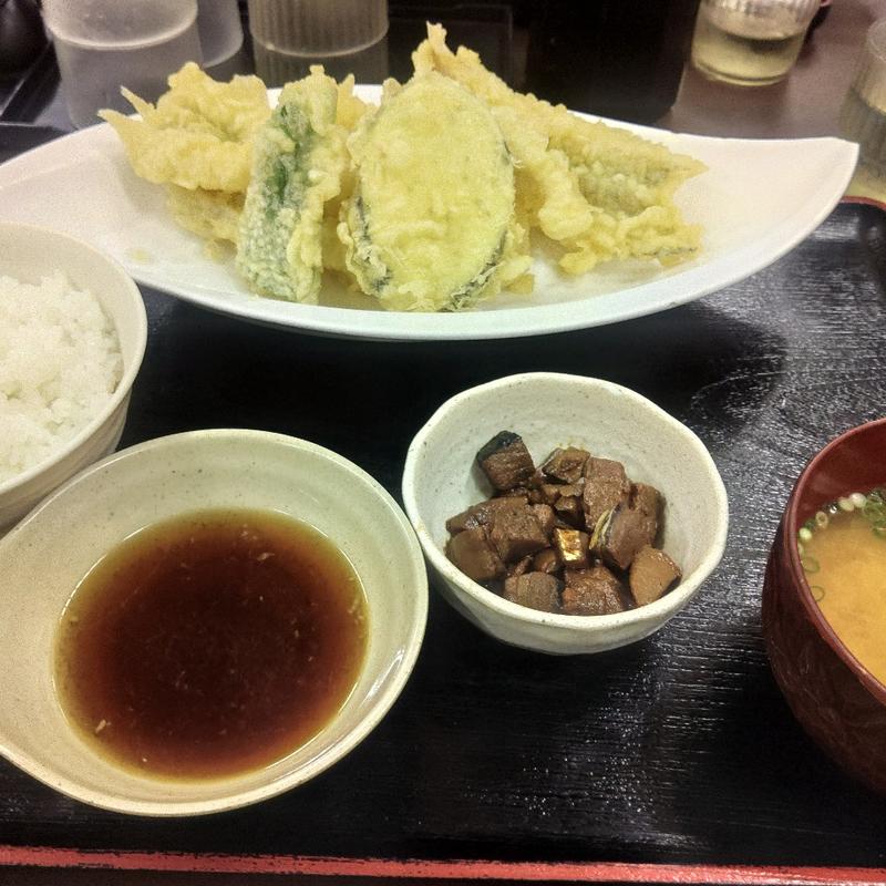 あなご天定食(博多魚がし 市場会館店 )