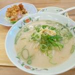 スペシャルランチ(濃厚鶏白湯、油淋鶏、天津飯)