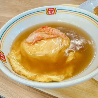 スペシャルランチ(濃厚鶏白湯、油淋鶏、天津飯)