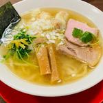 手打ちわんたん麺（塩）(中華そば麦笑)