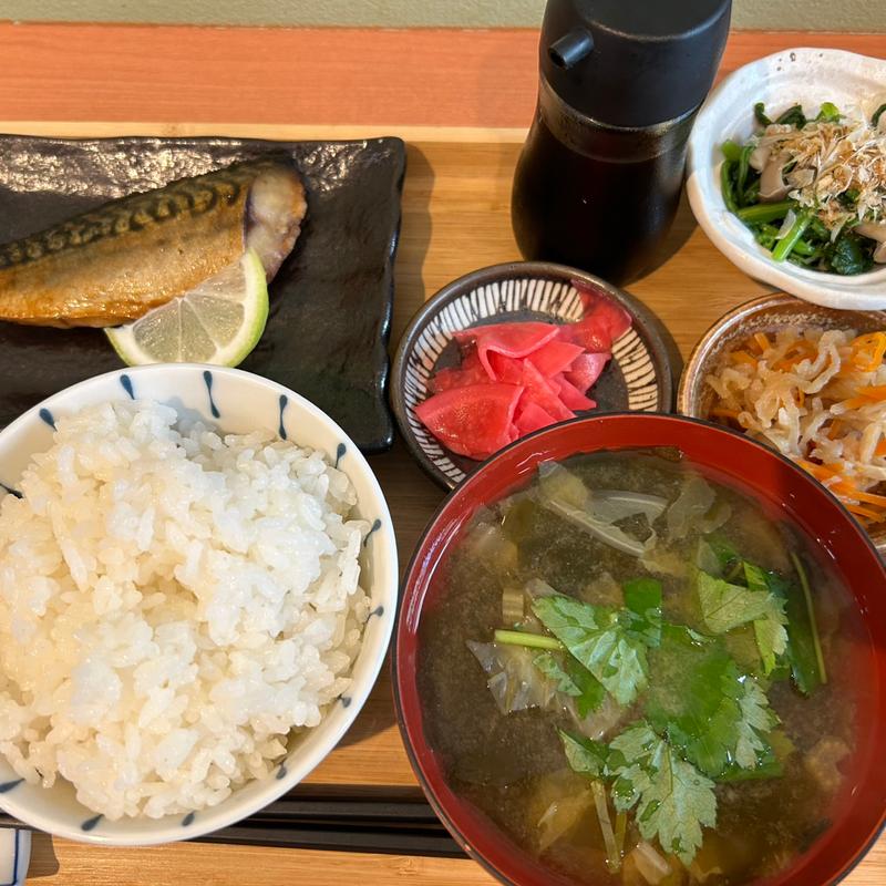 サバの幽庵焼き定食(キッチン ユタカ)