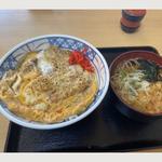 ミニカツ丼そばセット
