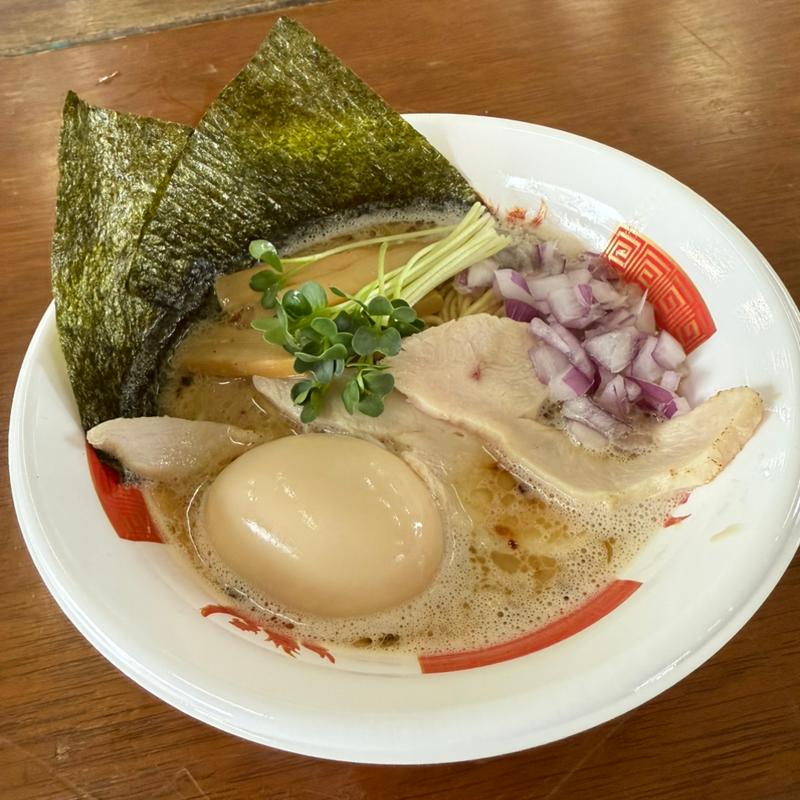 醤油焦がし鶏白湯(鶏soba Luca Life(鶏そばルカライフ))