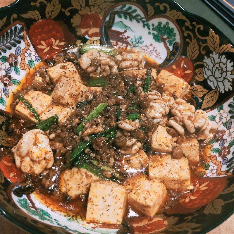 タラ白子の麻婆豆腐(酒食満菜 悠)