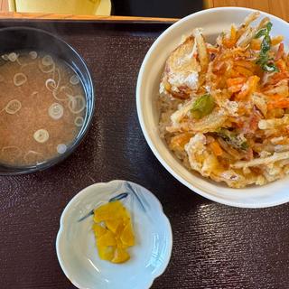 かき揚げ天丼