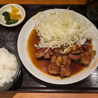トンテキ定食並ご飯大盛(ガツ飯トンテキ食堂 コロトン)