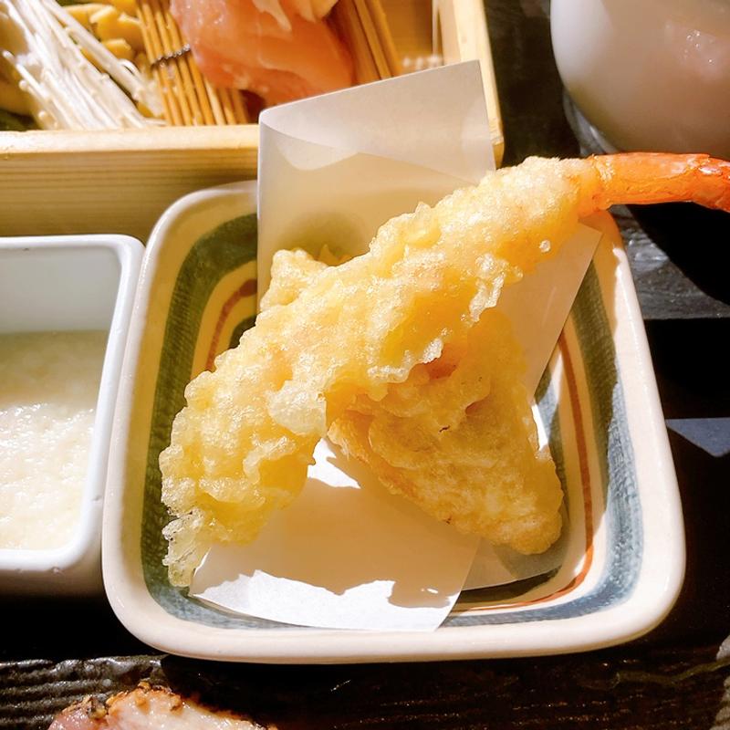 天ぷら（上寿司御膳）(ゆず庵 広島長束店 )