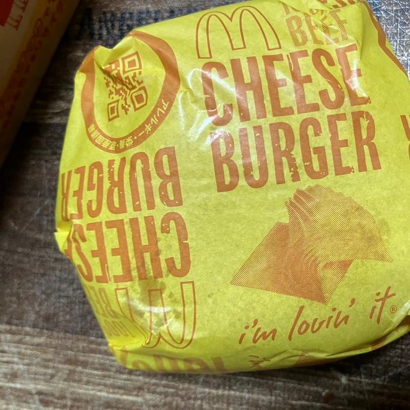 チーズバーガー(マクドナルド 鳳アリオ店)