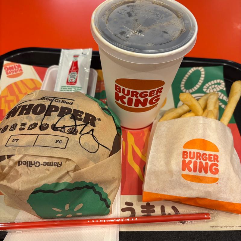 テリヤキワツパーMセット(バーガーキング 綱島駅前店)