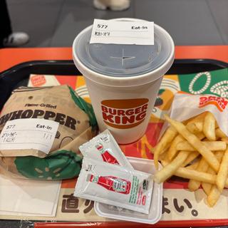 スパイシーワッパーセット(バーガーキング 渋谷センター街店)