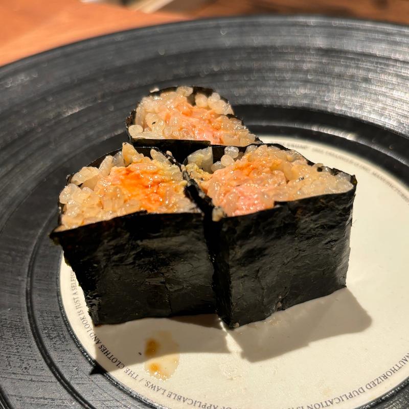 あん肝細巻き(Sushi Bar Mugen ∞)