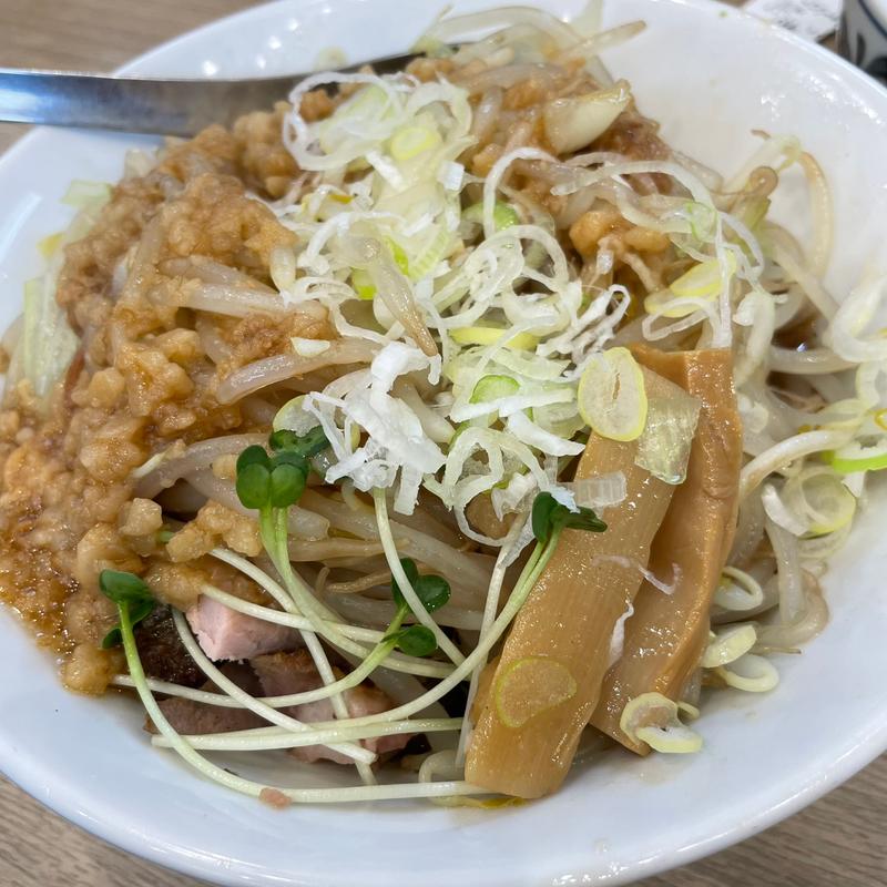 まぜそば(つけめんTETSU 所沢店)