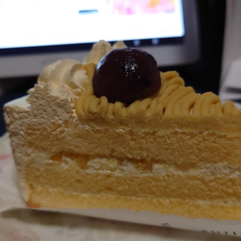 栗のショートケーキ(不二家 ヨークベニマル堤下店 )