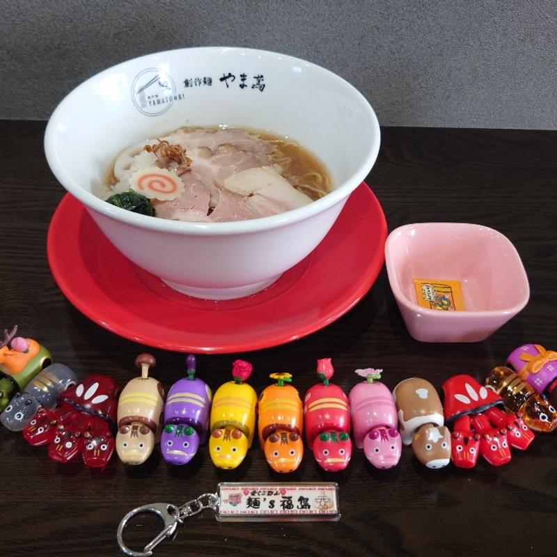 ラーメン専用七味が主役のらぁ麺(いわきと創作らぁ麺やま鳶)