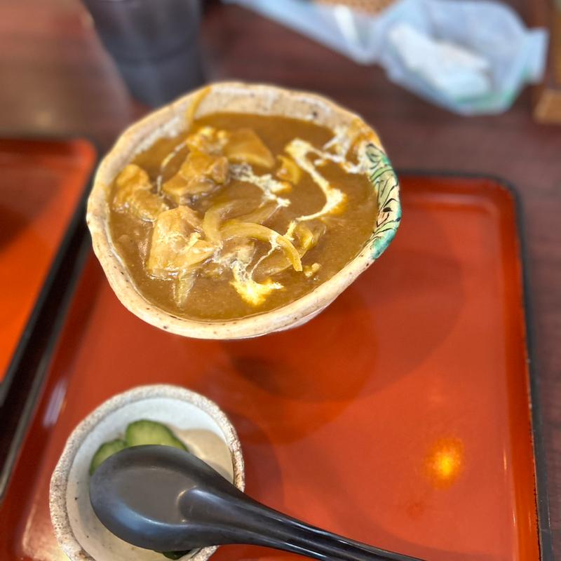 小さい牛すじカレー丼(ブレーメン通り 富士見庵)
