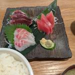 刺し盛定食(富の市)