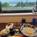 上原そばセット(沖縄そばと地魚料理 上原そば（名護）)