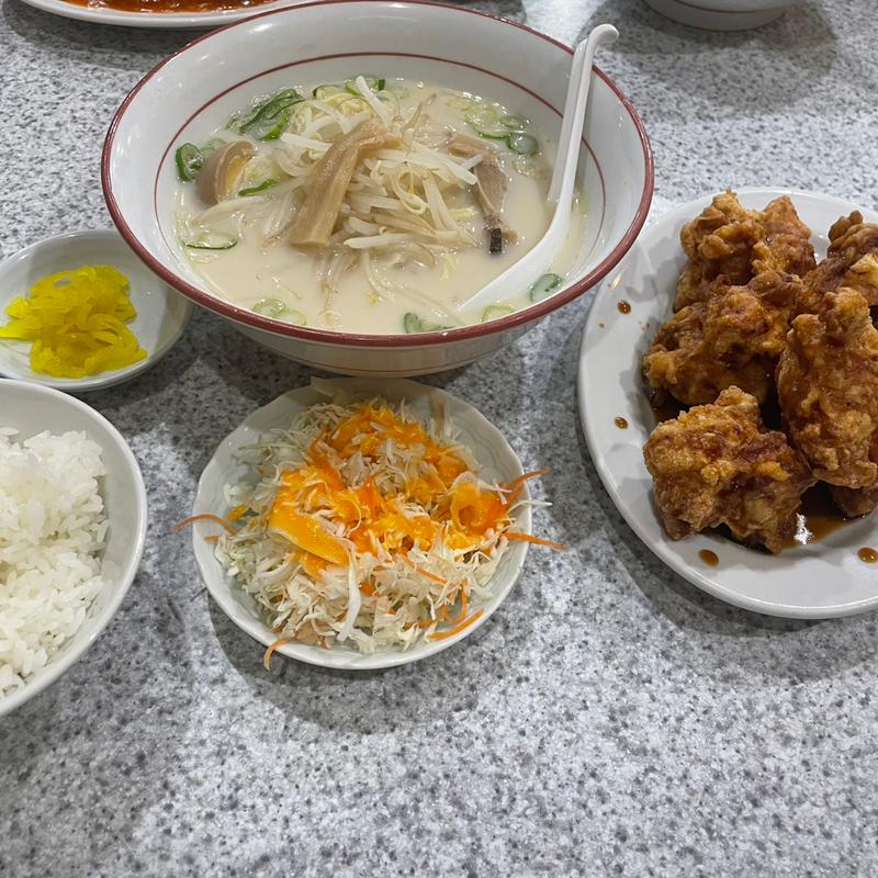 若鶏の唐揚げ定食(台湾美食屋 )
