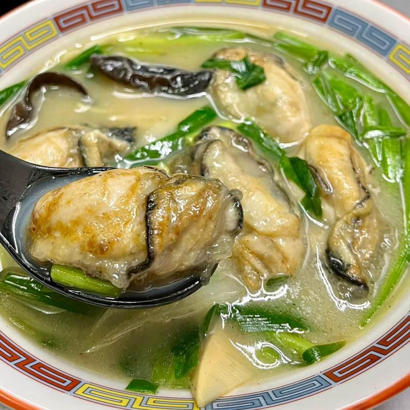 牡蠣ラーメン 塩(やじ満)