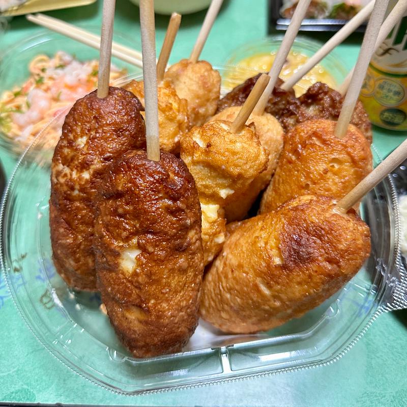 かまぼこ八兵衛(チーズ、明太マヨ、いわし、かに、たまねぎ)(EXPASA海老名 (上り))