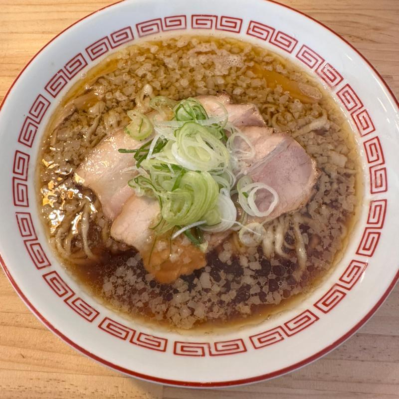 背脂醤油ラーメン(中華そば いち松)