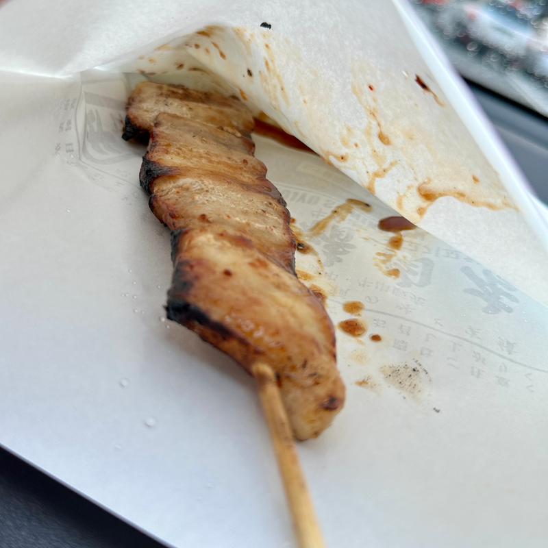 牛串 中野九十精肉店(豚串)(EXPASA海老名 (上り))