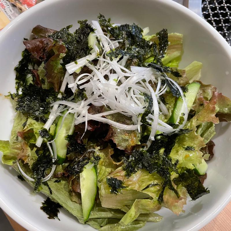 チョレギサラダ(がってんカルビ エミテラス所沢店)